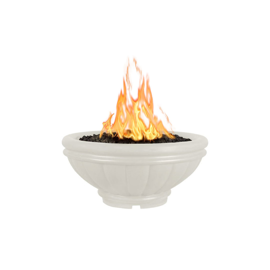 TOP Fires by The Outdoor Plus Roma Round Concrete Gas Fire Bowl