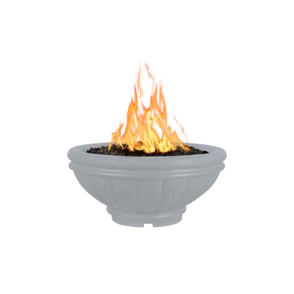 TOP Fires by The Outdoor Plus Roma Round Concrete Gas Fire Bowl