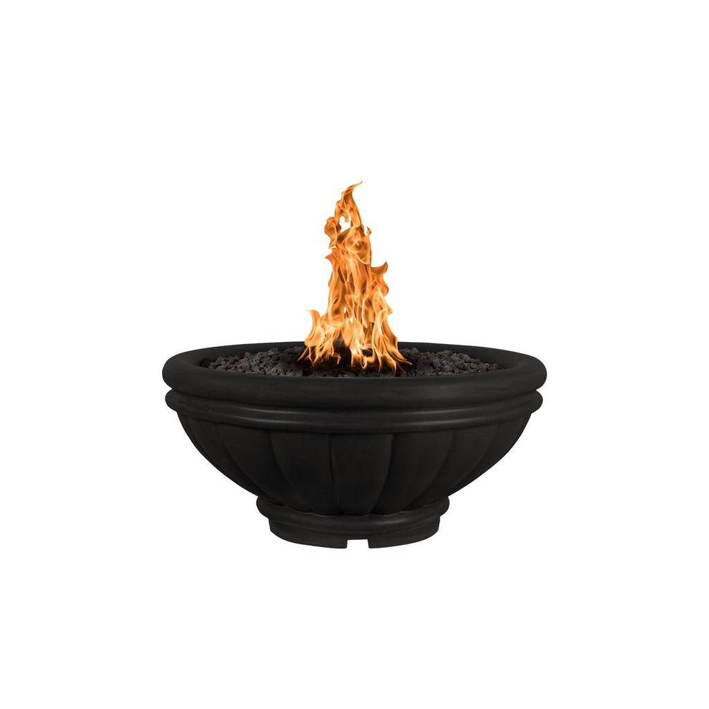 TOP Fires by The Outdoor Plus Roma Round Concrete Gas Fire Bowl