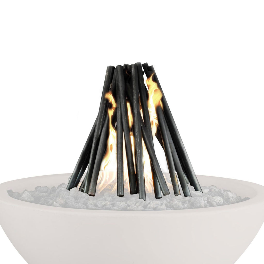 The Outdoor Plus Solid Steel Logs,