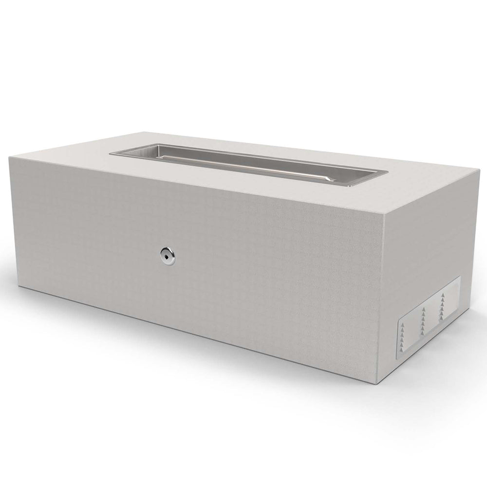 The Outdoor Plus OPT-UFRT60 Ready-to-Finish Rectangle Fire Pit Kit, 60x24-Inch