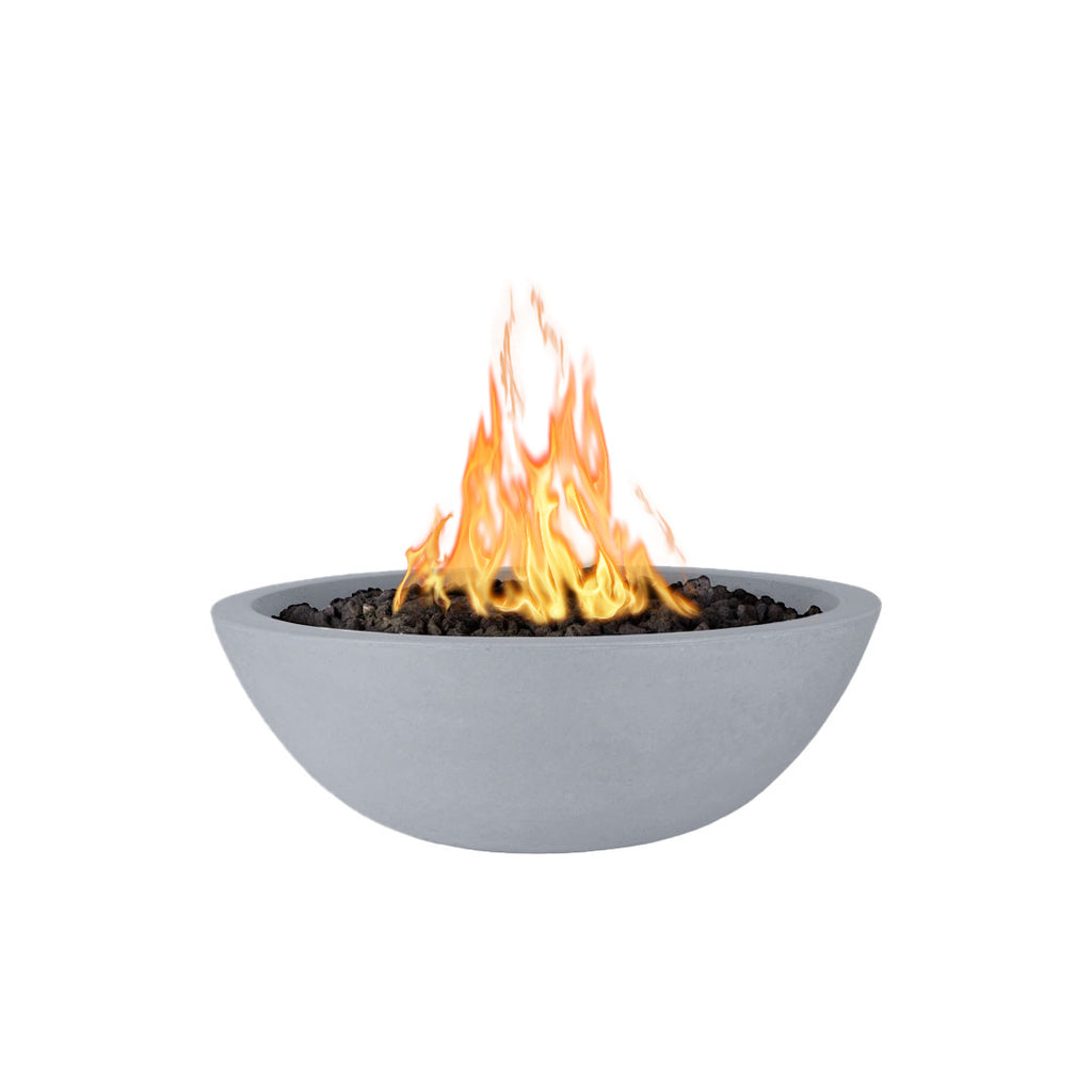 TOP Fires by The Outdoor Plus Sedona Round Concrete Gas Fire Bowl