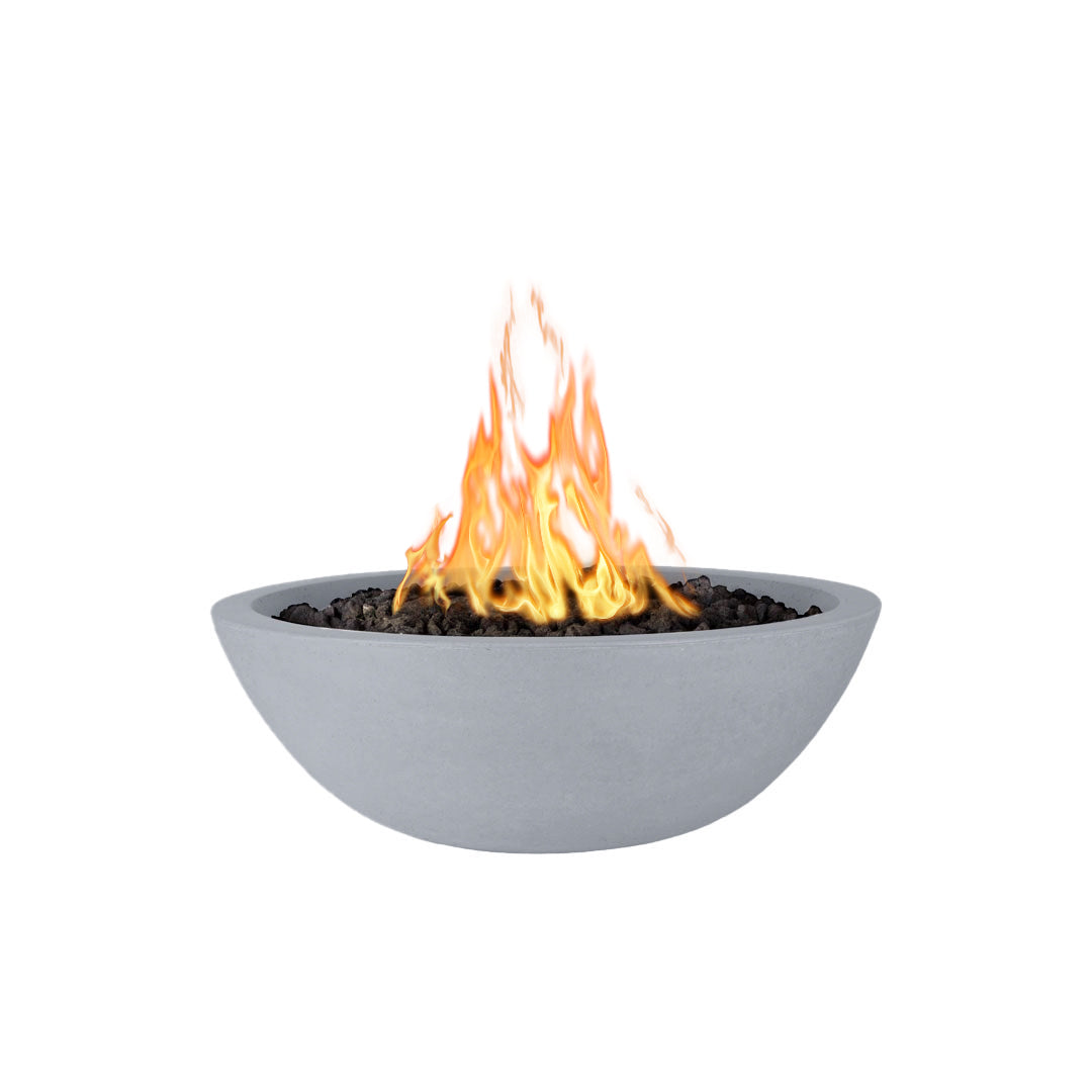 TOP Fires by The Outdoor Plus Sedona Round Concrete Gas Fire Bowl