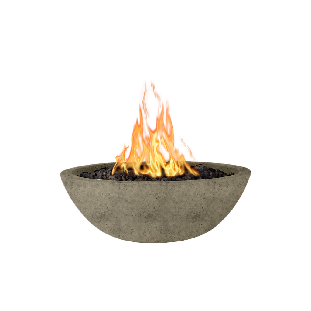 TOP Fires by The Outdoor Plus Sedona Round Concrete Gas Fire Bowl