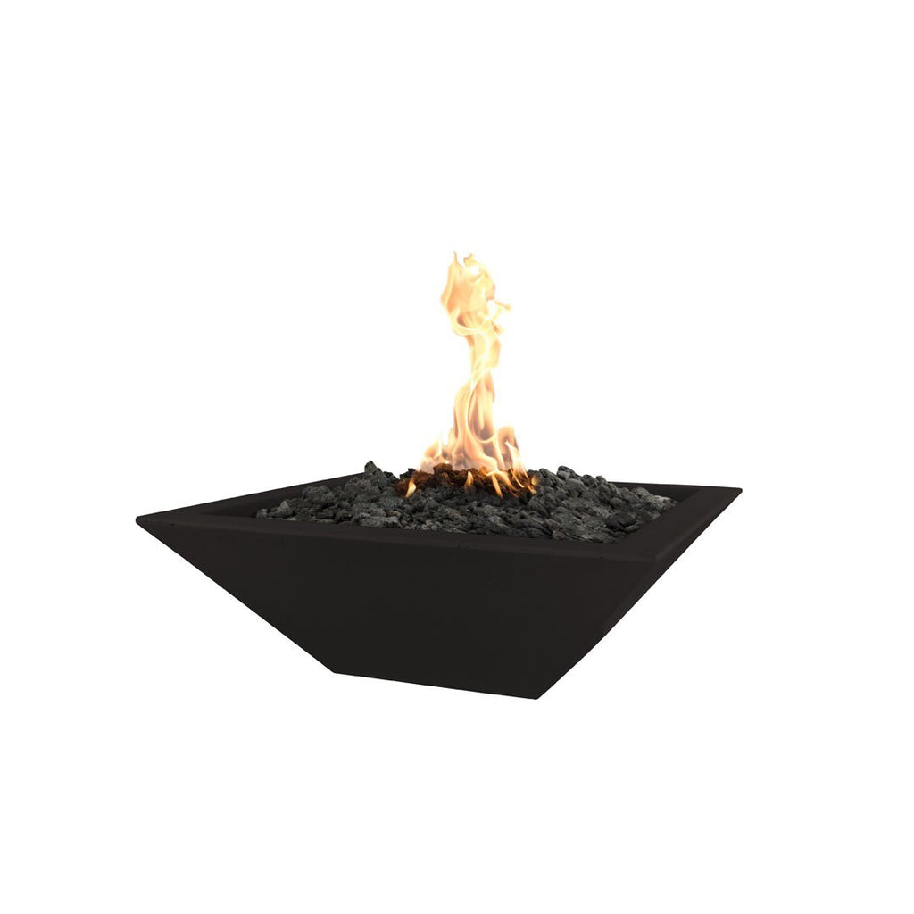 TOP Fires by The Outdoor Plus Maya Square Concrete Gas Fire Bowl