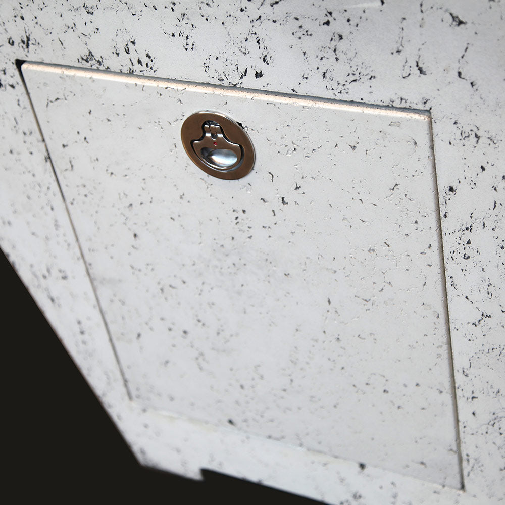 Grand Canyon ORECFT-723024 Olympus Extra Tall 72x30-Inch Rectangular Concrete Propane Fire Pit