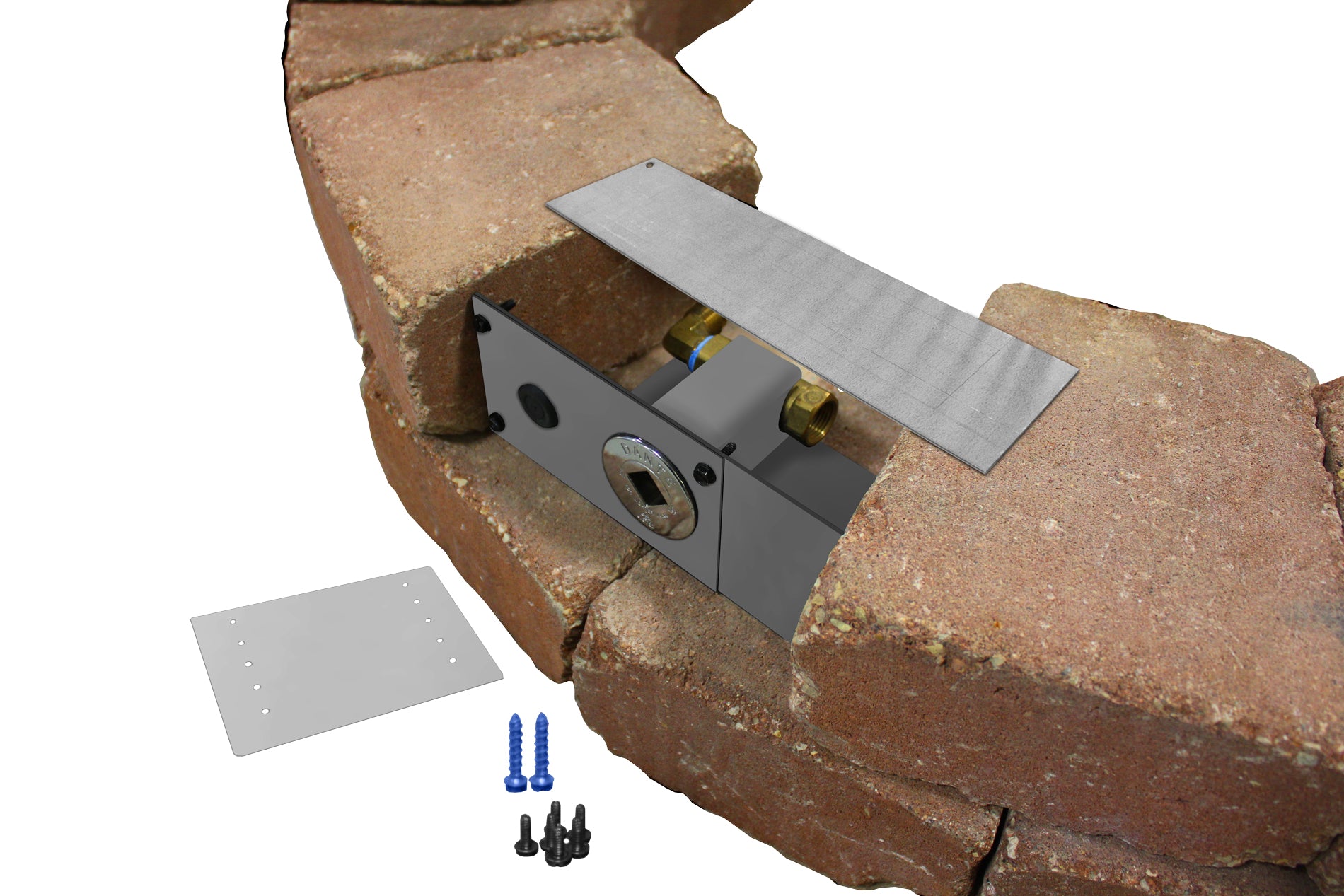 Firegear Paver Control Panel Kit for Match Throw Systems