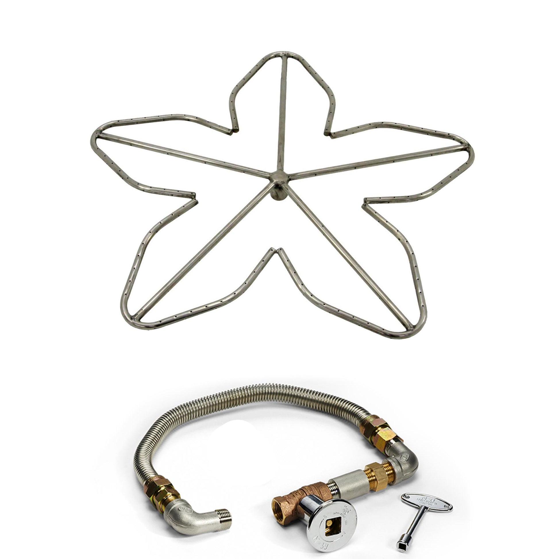 HPC Fire Penta Match Light Gas Fire Pit Kit