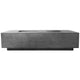 Prism Hardscapes Tavola 66 Slim Concrete Gas Fire Pit, 66x30-Inch