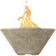 Prism Hardscapes Verona Concrete Gas Fire Bowl, 32.5-Inch