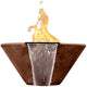 Prism Hardscapes Verona Concrete Gas Fire and Water Bowl, 32.5-Inch