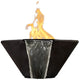 Prism Hardscapes Verona Concrete Gas Fire and Water Bowl, 32.5-Inch