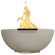 Prism Hardscapes Moderno 2 Concrete Gas Fire Bowl, 29-Inch