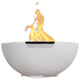 Prism Hardscapes Moderno 2 Concrete Gas Fire Bowl, 29-Inch
