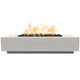 Prism Hardscapes PH-457 Tavola 72 Narrow Concrete Gas Fire Pit, 72x24-Inch