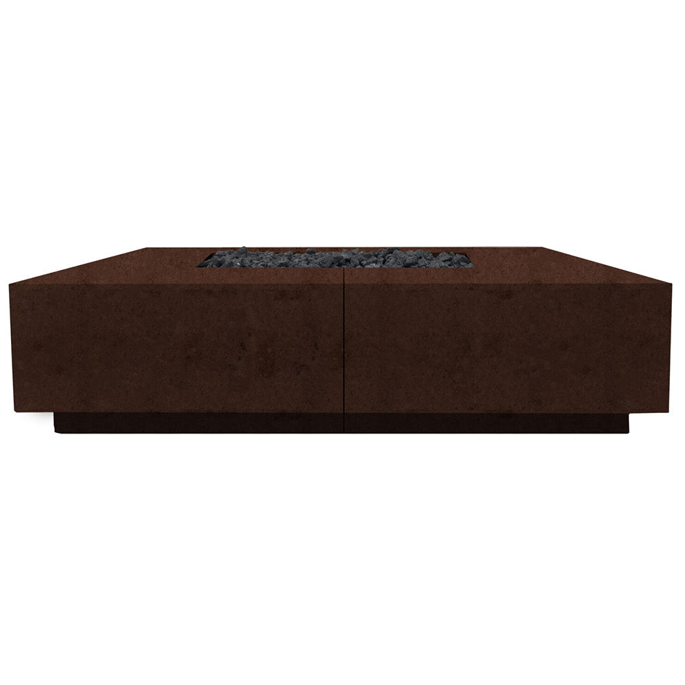 Prism Hardscapes Largo Concrete Gas Fire Pit, 72x72-Inch