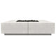 Prism Hardscapes Largo Concrete Gas Fire Pit, 72x72-Inch