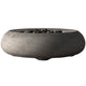 Prism Hardscapes Pietra Concrete Gas Fire Bowl, 48.75-Inch