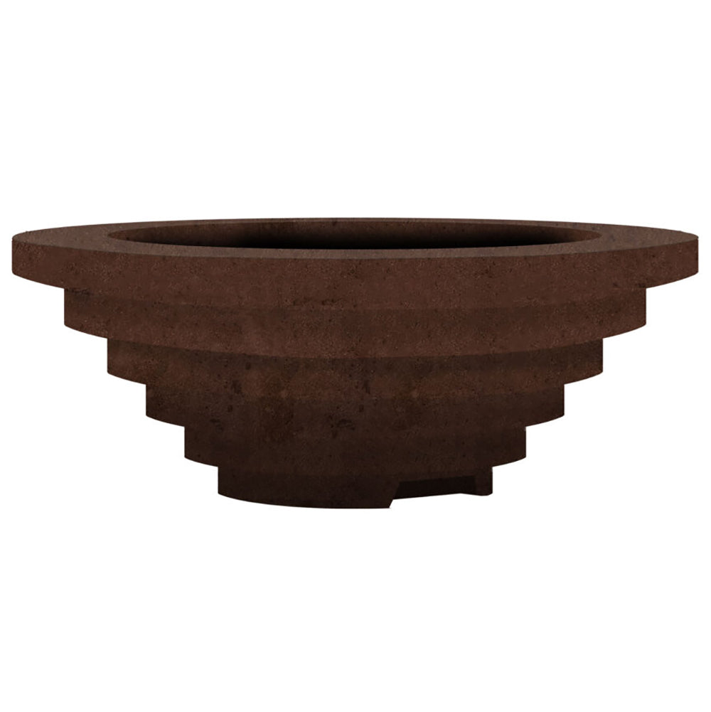 Prism Hardscapes Triton Concrete Gas Fire Pit, 48-Inch