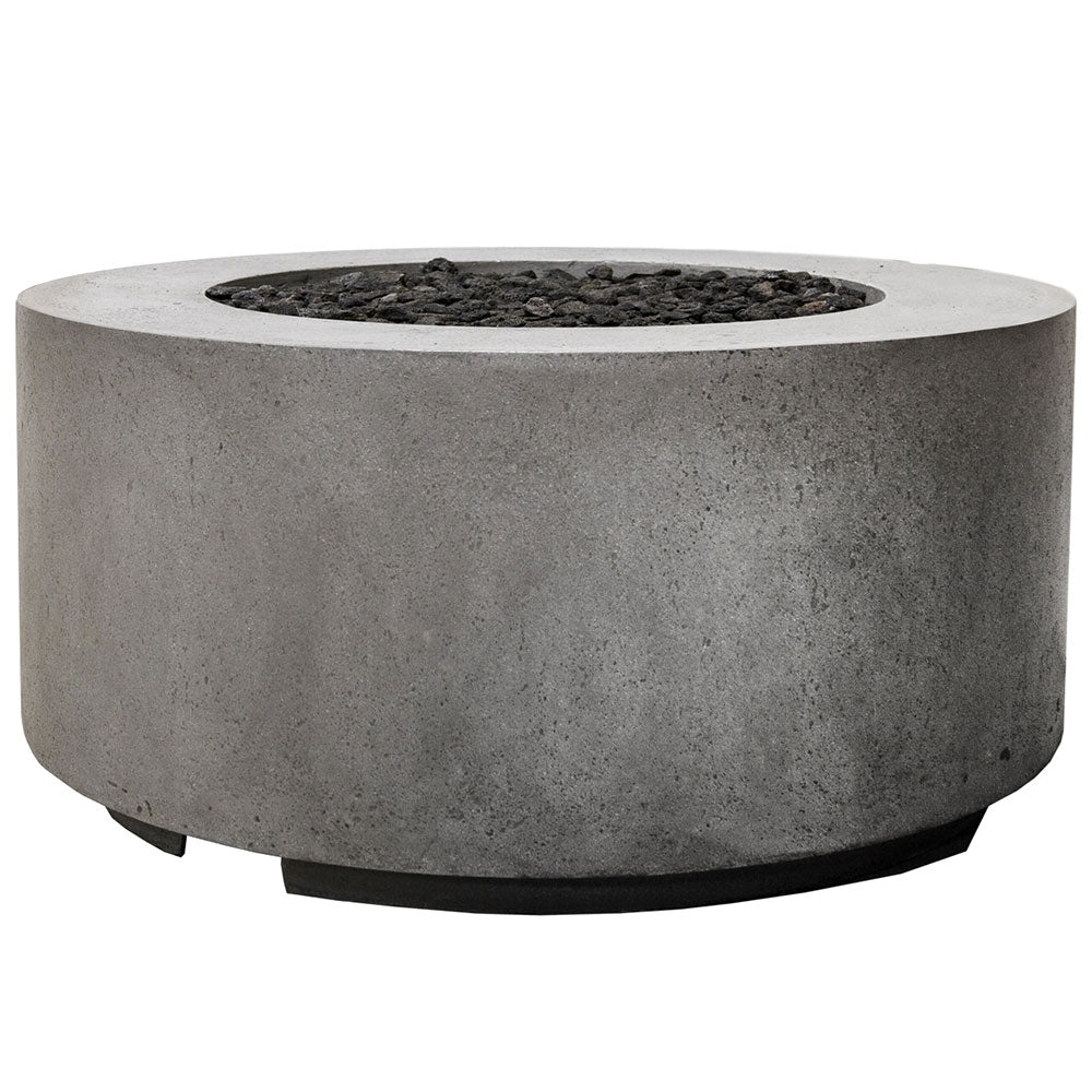 Prism Hardscapes PH-706 Cilindro Concrete Gas Fire Pit, 36-Inch