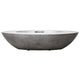 Prism Hardscapes Ovale Concrete Gas Fire Pit, 45x79-Inch