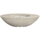 Prism Hardscapes Ovale 60 Concrete Gas Fire Pit, 36x60-Inch