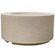 Prism Hardscapes Tuscany Cilindro Concrete Gas Fire Pit, 36-Inch