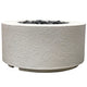 Prism Hardscapes Tuscany Cilindro Concrete Gas Fire Pit, 36-Inch
