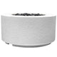 Prism Hardscapes Tuscany Cilindro Concrete Gas Fire Pit, 36-Inch