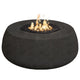 Prism Hardscapes Dune Concrete Gas Fire Bowl, 42-Inch