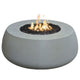 Prism Hardscapes Dune Concrete Gas Fire Bowl, 42-Inch