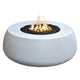 Prism Hardscapes PH-721 Dune Concrete Gas Fire Bowl, 42-Inch