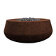Prism Hardscapes Oasis Concrete Gas Fire Bowl, 42-Inch