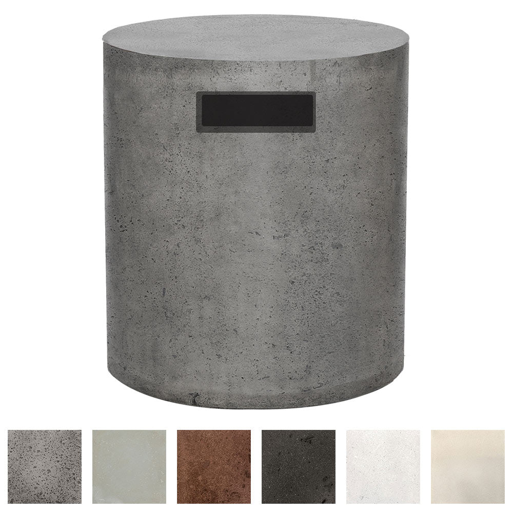Prism Hardscapes Orinda Concrete Propane Enclosure, 20-Inch