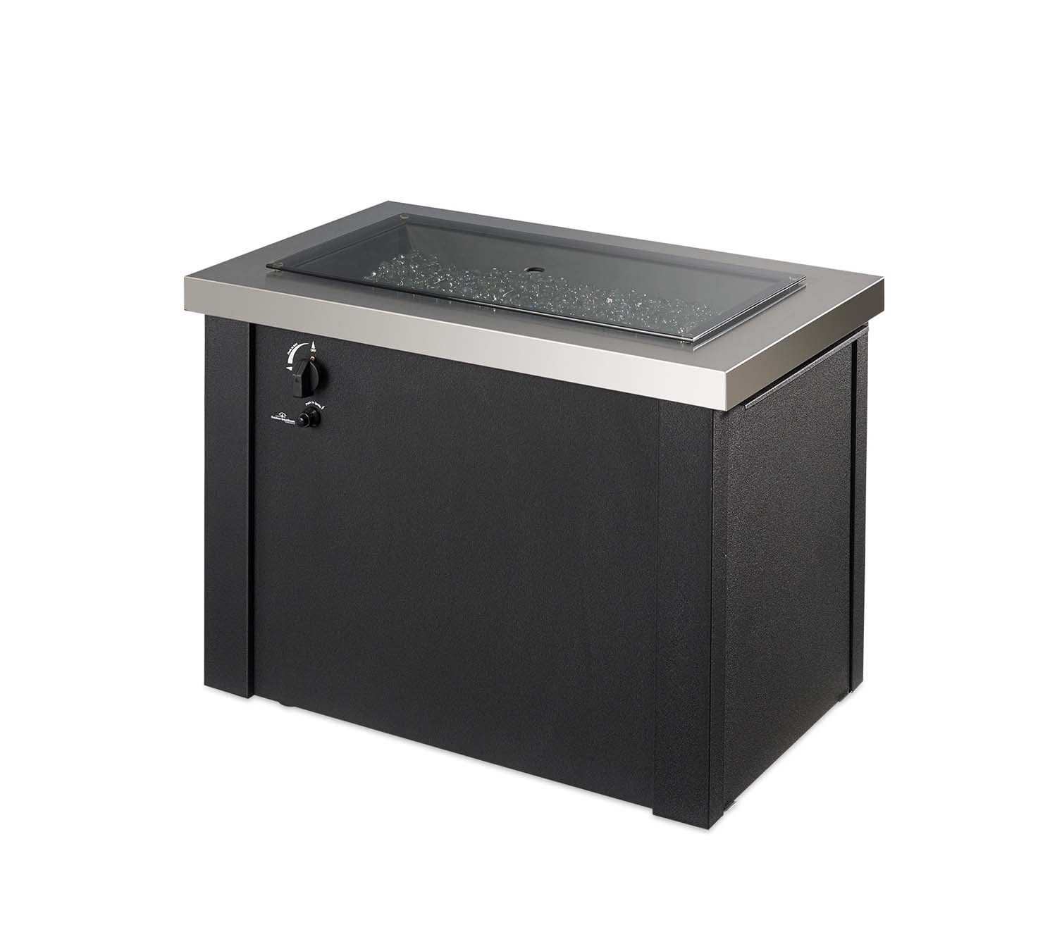 The Outdoor GreatRoom Company PROV-1224 Providence Fire Pit Table, 20x32-Inches