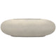 Prism Hardscapes Pebble Concrete Gas Fire Pit, 56x38-Inch