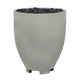 Prism Hardscapes Pentola 1 Concrete Gas Fire Pit, 24-Inch