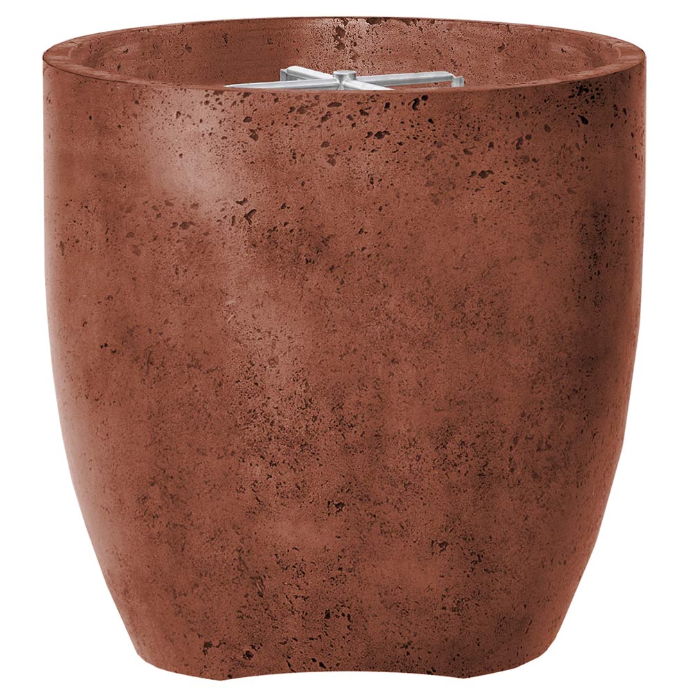 Prism Hardscapes Pentola 2 Concrete Gas Fire Pit, 24-Inch