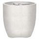 Prism Hardscapes Pentola 2 Concrete Gas Fire Pit, 24-Inch
