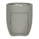 Prism Hardscapes Pentola 3 Concrete Propane Gas Fire Pit, 24-Inch