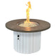 The Outdoor GreatRoom Company Reverie Round Gas Fire Pit Table
