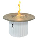 The Outdoor GreatRoom Company Reverie Round Gas Fire Pit Table