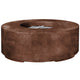 Prism Hardscapes Rotondo Concrete Gas Fire Pit, 80-Inch