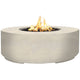 Prism Hardscapes Rotondo Concrete Gas Fire Pit, 48-Inch