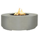 Prism Hardscapes Rotondo Concrete Gas Fire Pit, 48-Inch