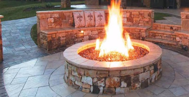 Firegear DBS-KIT Stainless Steel Gas Fire Pit Burning Spur Kit