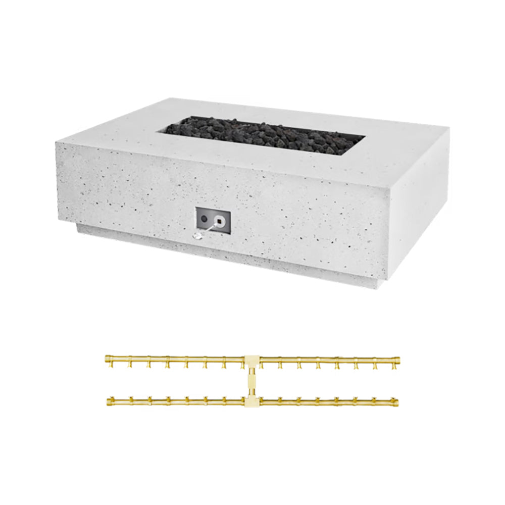 Firegear Sanctuary 1 56x38-Inch Pro Series Concrete Gas Fire Table
