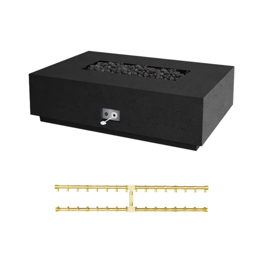 Firegear Sanctuary 1 56x38-Inch Pro Series Concrete Gas Fire Table