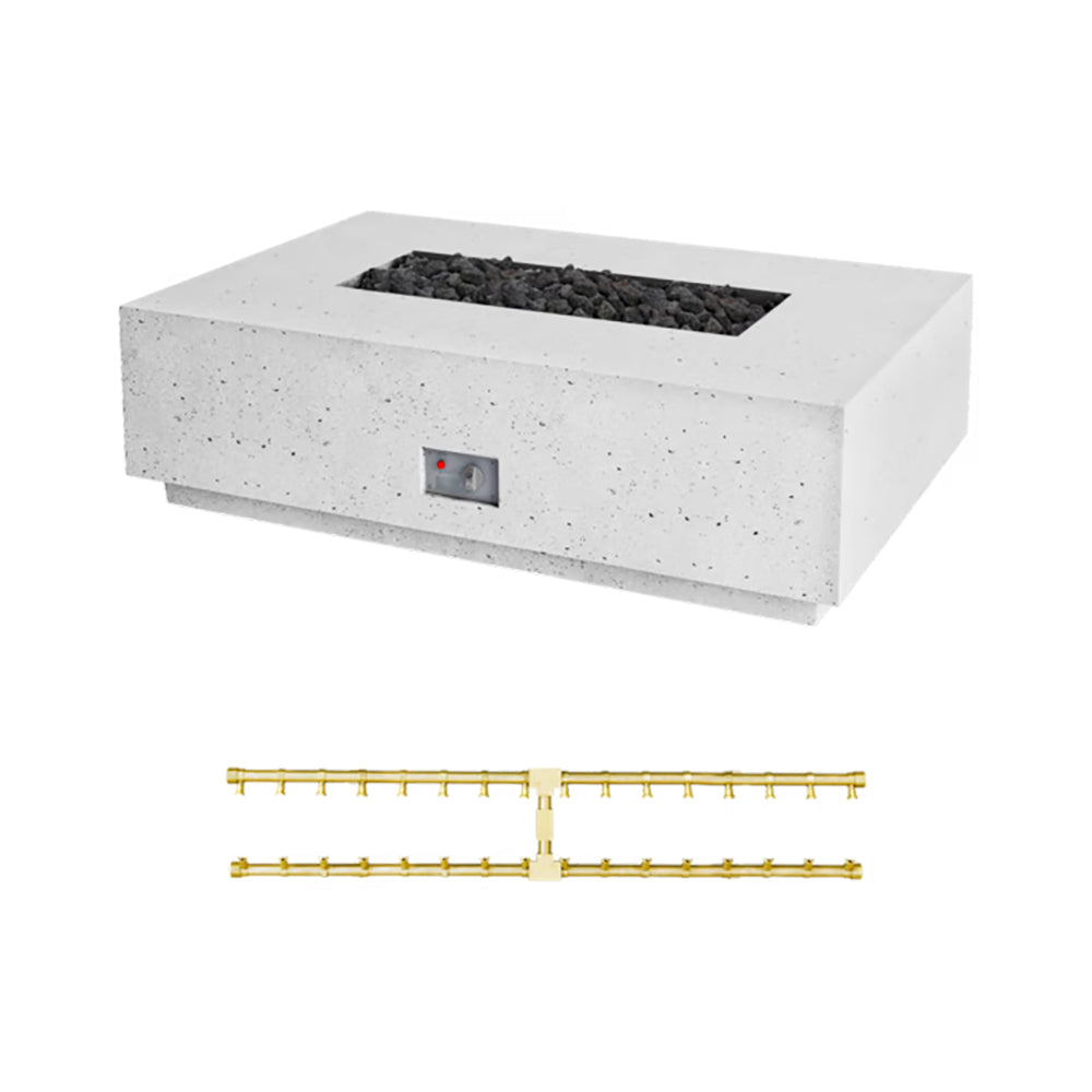 Firegear Sanctuary 1 56x38-Inch Pro Series Concrete Gas Fire Table
