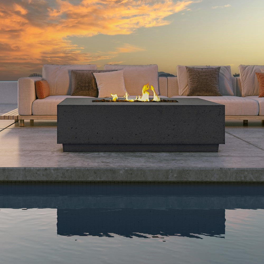 Firegear Sanctuary Gas Fire Table, 76x38-Inch – Firepits Direct